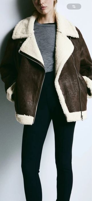 Тедди куртка авиатор  H&M