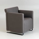 Para pieknych foteli firmy COR, chrom, nowoczesny design. Jak nowe !