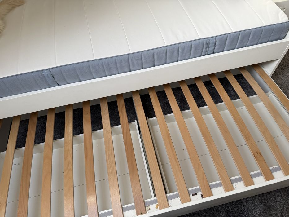 Łóżko ikea slakt nowy materac kieszeniowy 2w1slakt