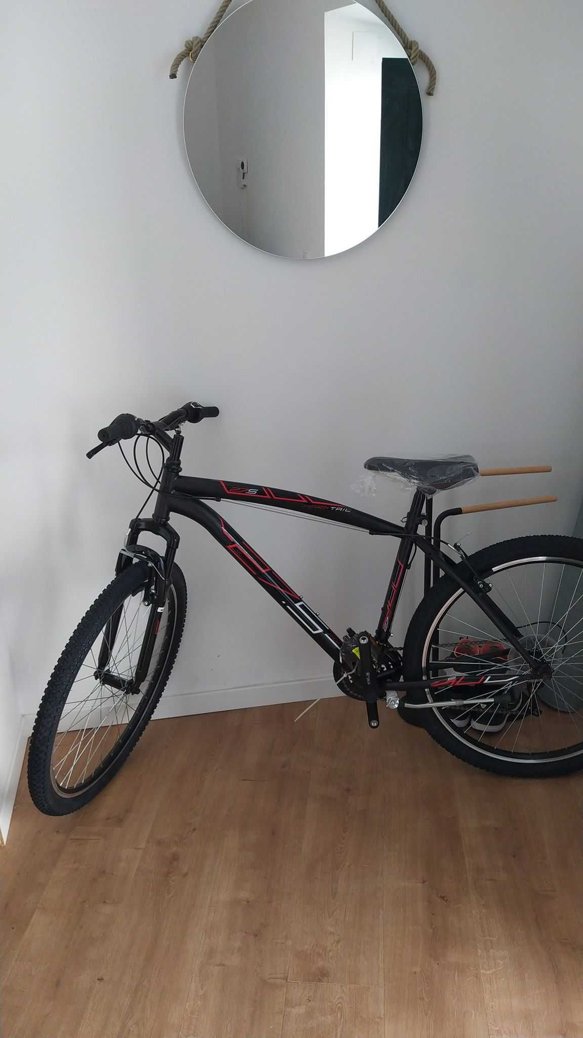 Mountain Bike - Bicicleta de montanha com quandro de aço de 27,6’’