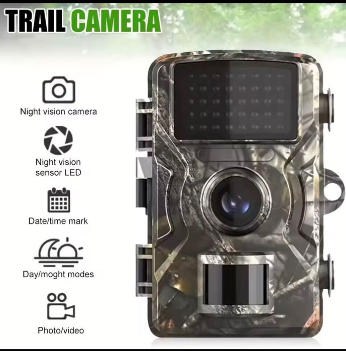 Câmera de caça infravermelho visão noturna - deteção de movimento