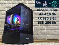 Гарантія! Intel 12 ядер, 16gb, RX 580 8gb ІГРОВИЙ ПК игровой компьютер