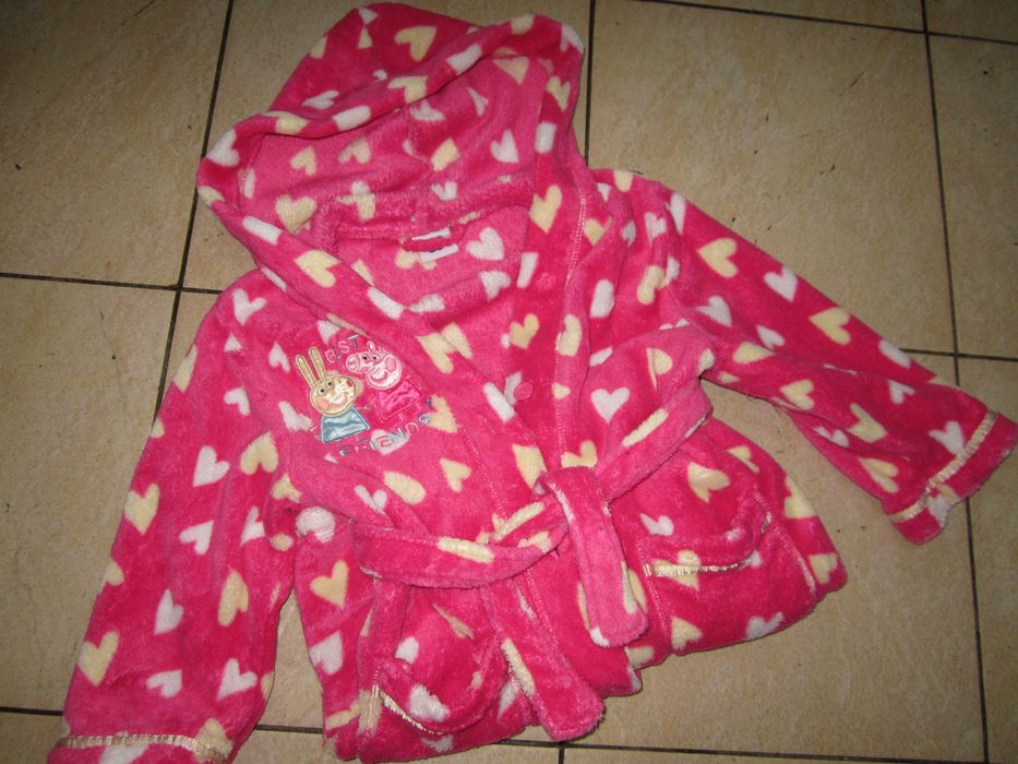 Махровый халат детски 3-4 года