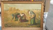 Quadro com Pintura a óleo bastante antigo