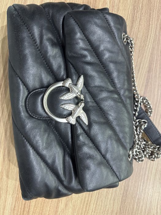 Сумка шкіряна pinko середнього розміру