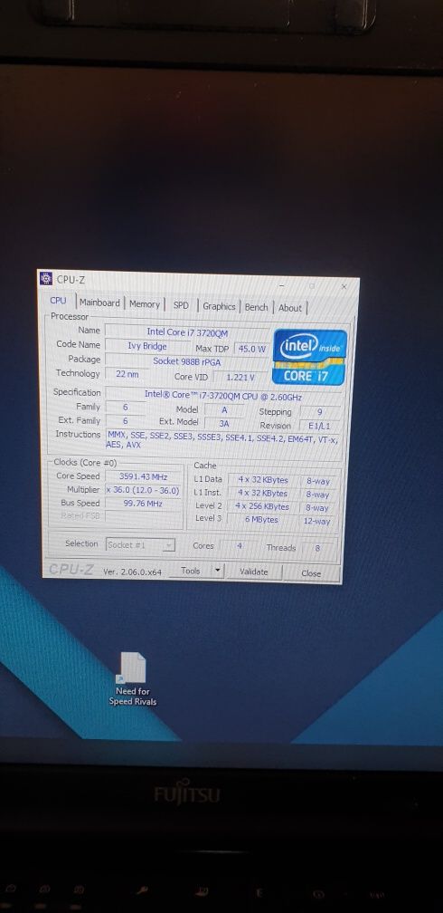 Fujitsu lifebook e752