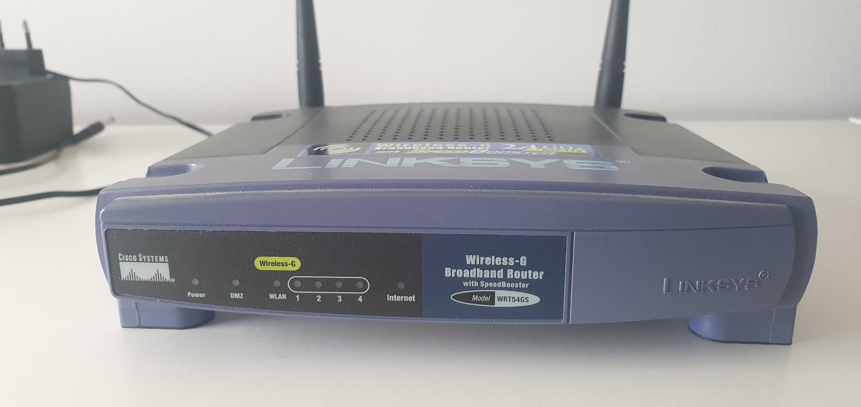 Router LINKSYS WRT54-G Wireless-G Boradband 2.4 GHz