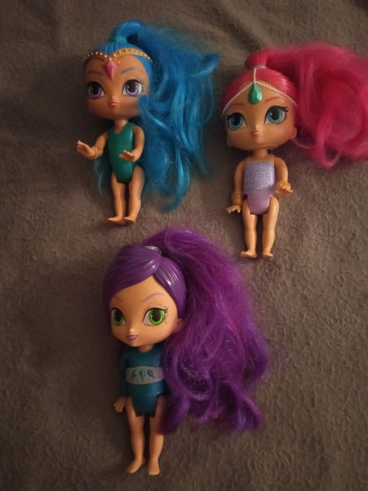 Bonecas Shimmer an Shine Usadas