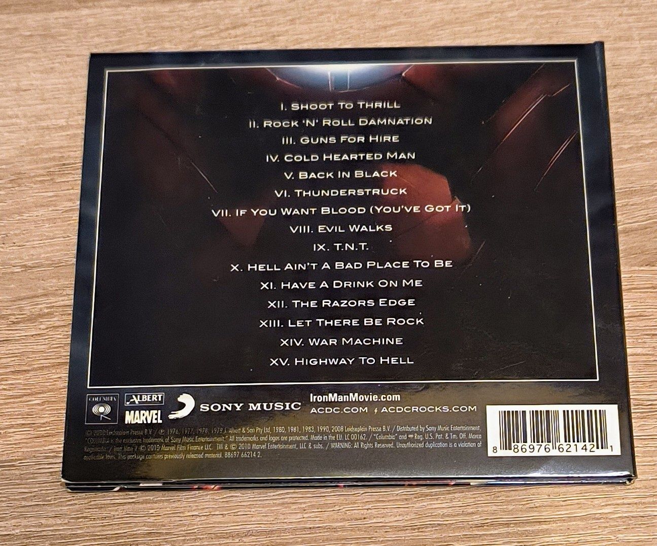 AC/DC Iron Man 2 płyta CD