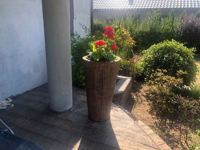 Donice betonowe   ogrodowe