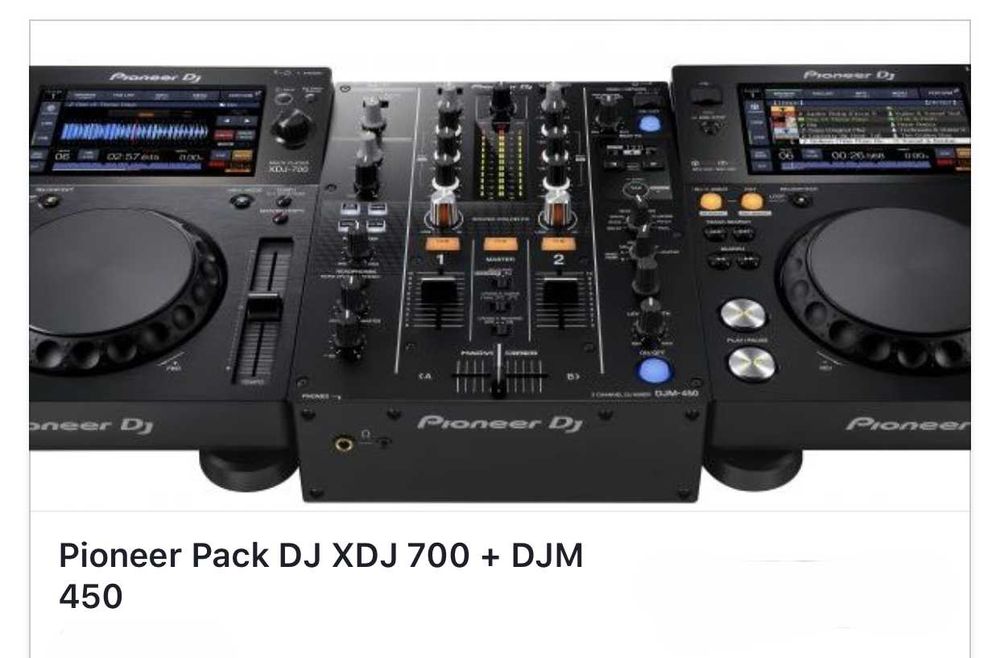 Pioneer Xdj-700 + mesa Djm450