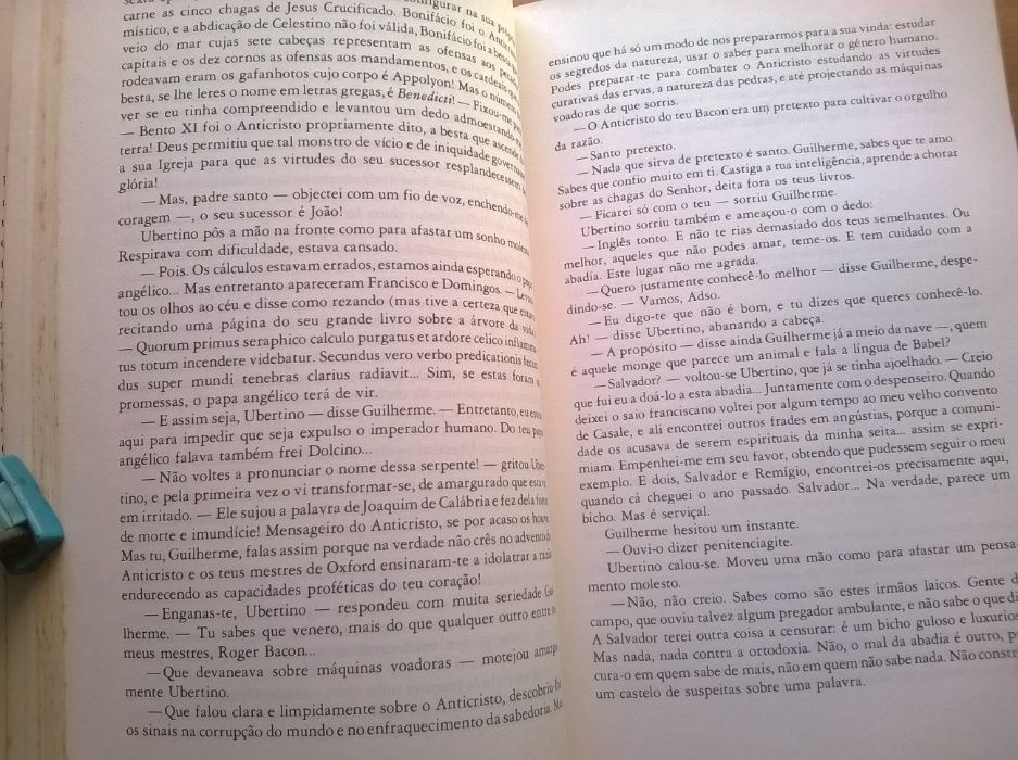 O Nome da Rosa - Umberto Eco (portes grátis)