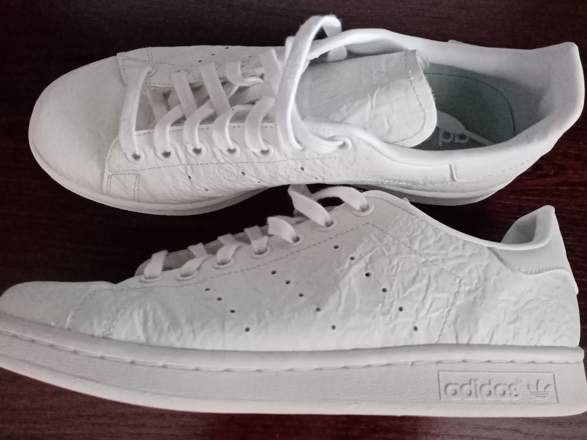 Кожаные белые кроссовки адидас оригинал от Adidas Stan Smith