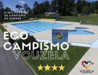 Lugar no parque de campismo em vouzela