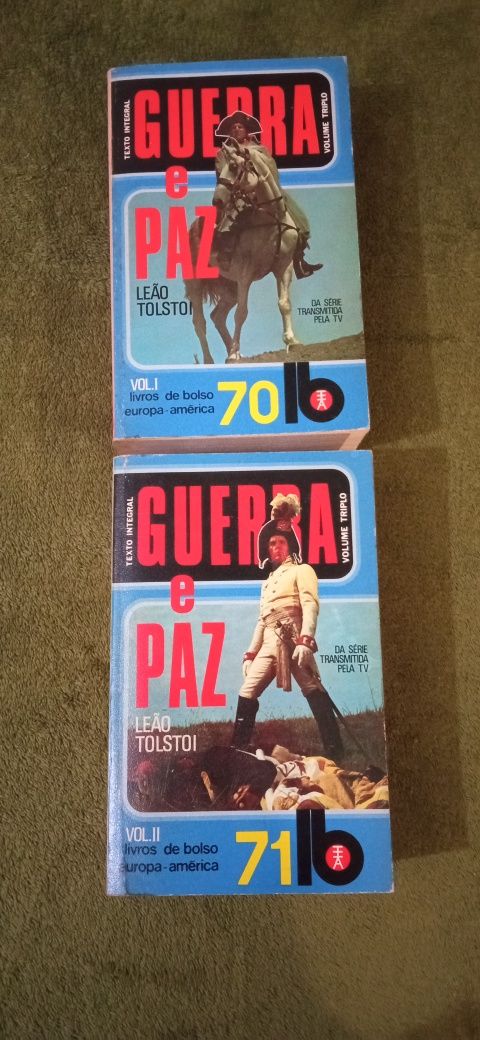 Guerra e paz - 2 volumes - Leão Tolstoi