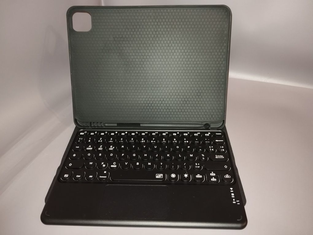 Чохол-клавіатура Ivso для ipad pro 12.9 чорний з магнітною сенсорною к