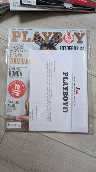 Playboy nr 01 (289) styczeń 2017 – NOWY, w folii z dodatkiem