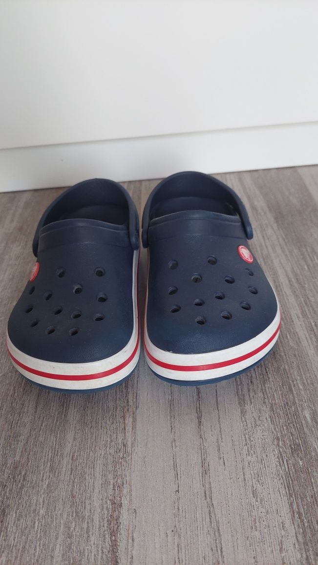 Crocs crocband, 32-33, J1, granatowe