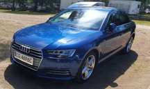 Audi A4 AUDI A4 B9 RARYTAS_Candy_Blue_ 3x Sline Full_Opcja_MASAŻE_MATRIX LED