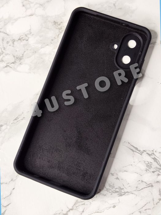 Чехол Silicone Case на Samsung A07 силиконовый софт тач чохол