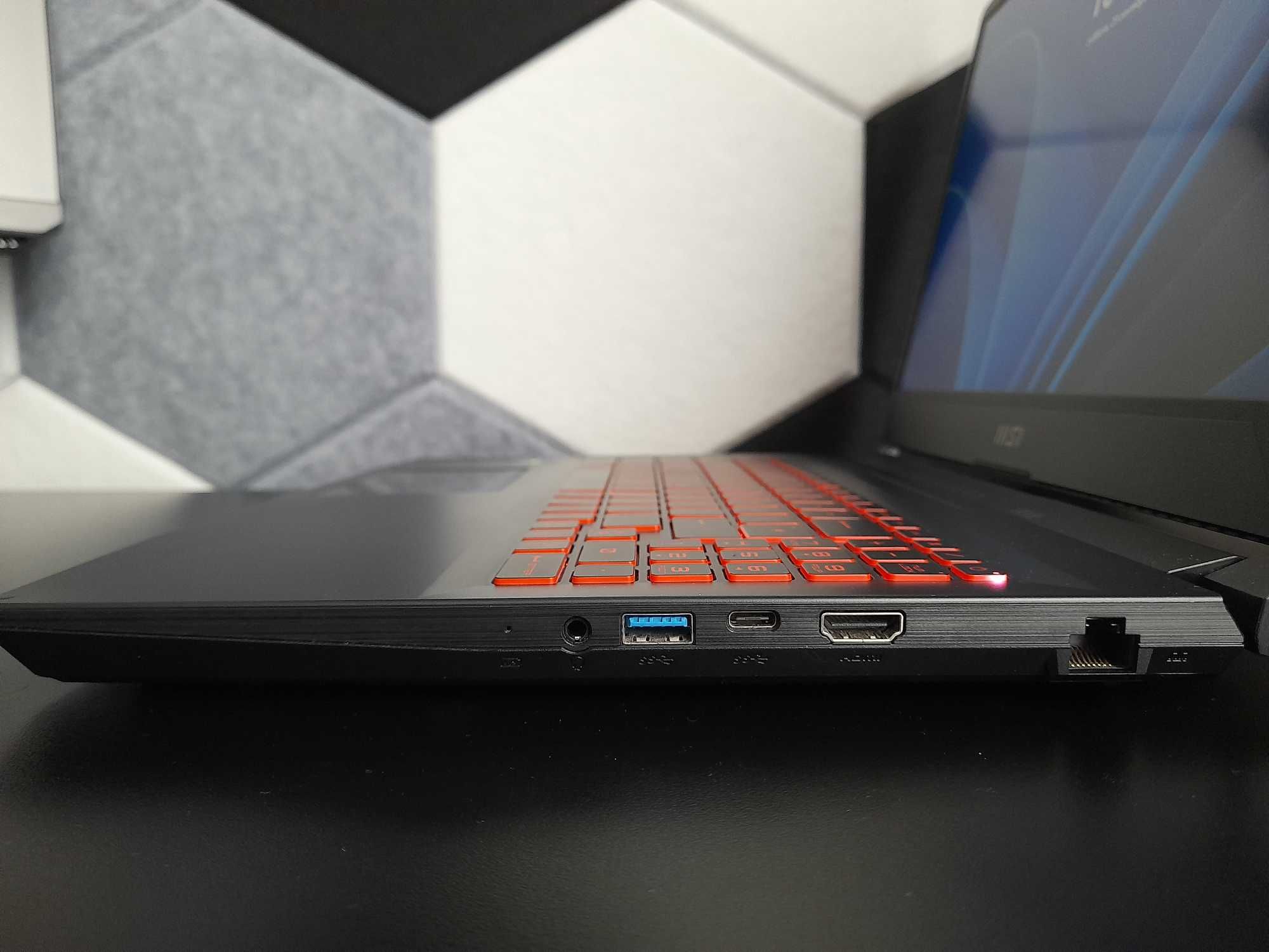 Ноутбук MSI Katana GF66 RTX3070 8gb Intel i7-11800H 16gb RAM 500GB SSD