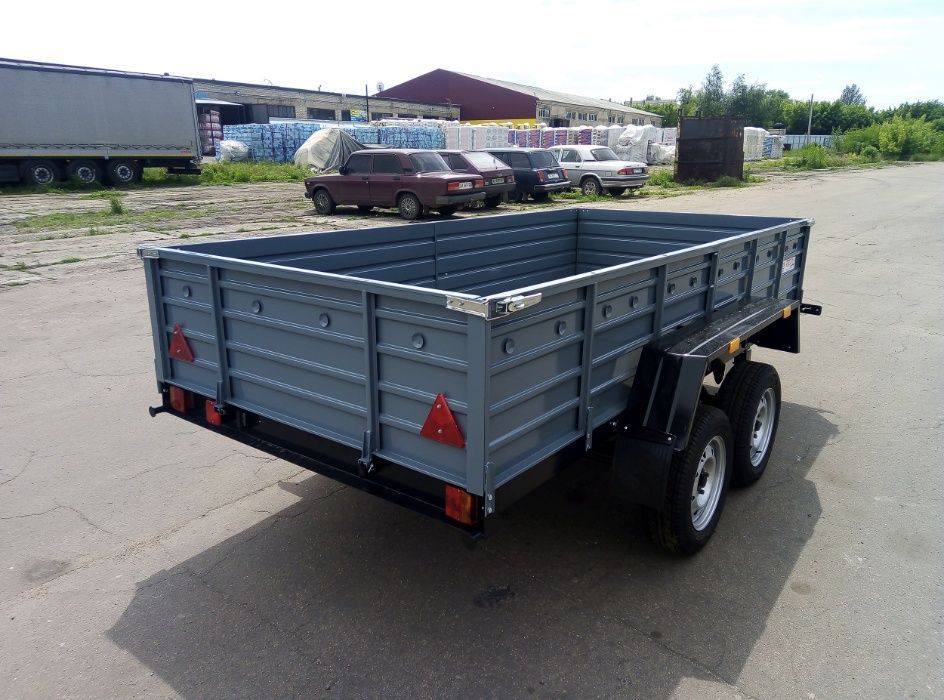 Двухосний прицеп 1560*3200мм, категорія В, Причеп легковий двовісний