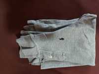 Рубашка-поло с длинными рукавами(128]