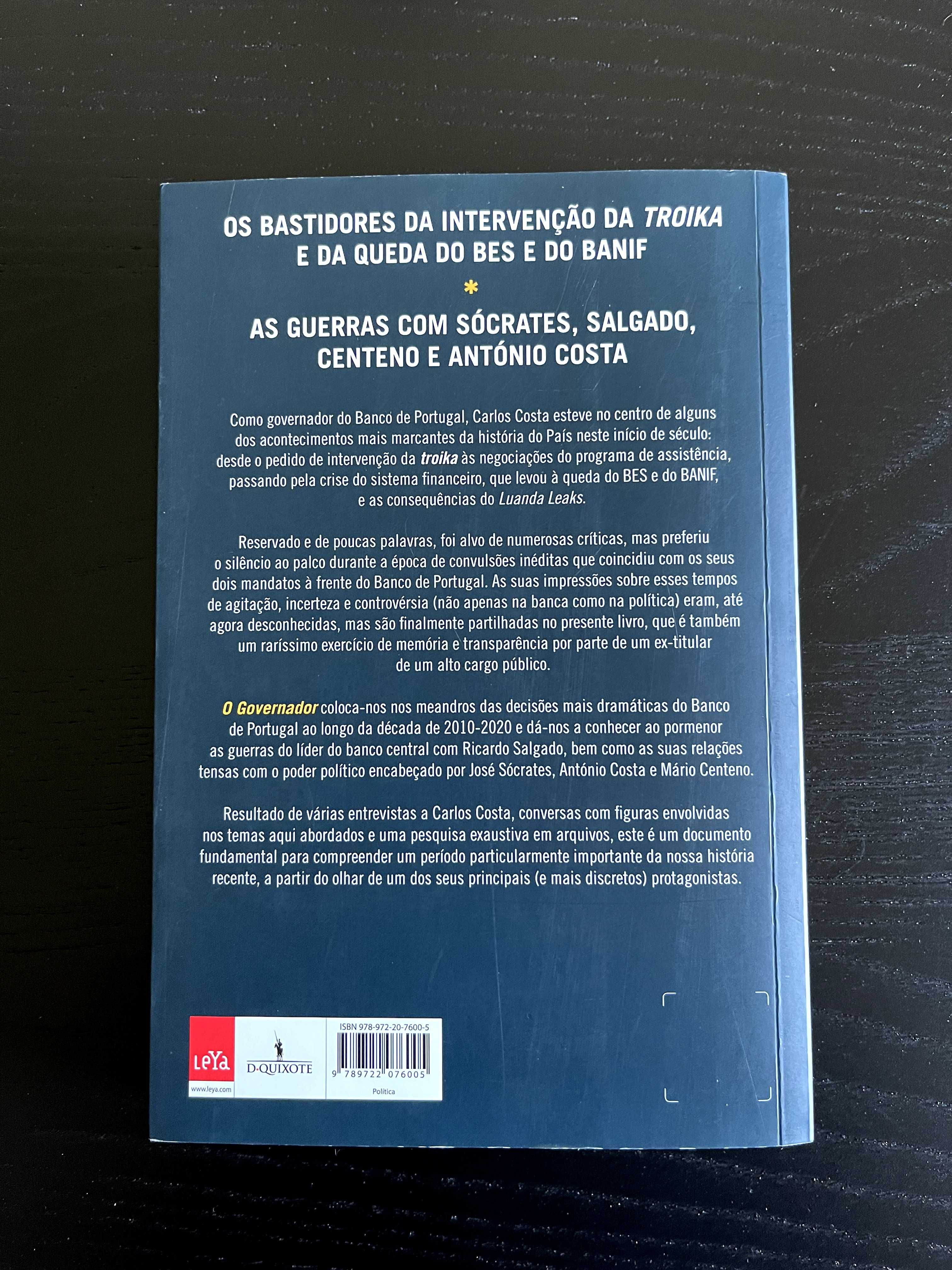 Livro O Governador de Luís Rosa