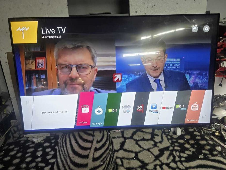 TV LED LG 60 cali 4K-UHD Smart wi-fi - dvbt2-hevc