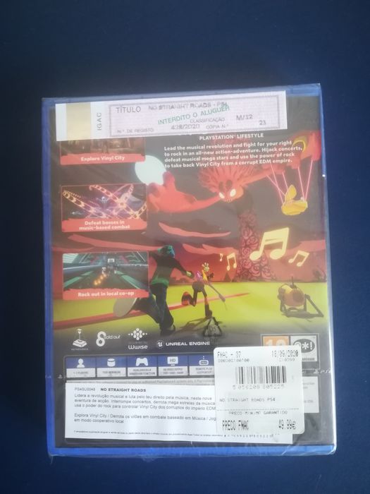 Jogo No straight roads Ps4 (NOVO)