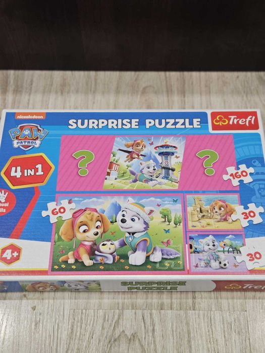 Surprise Puzzle PSI PATROL 4w1 TREFL 4+ Paw Patrol