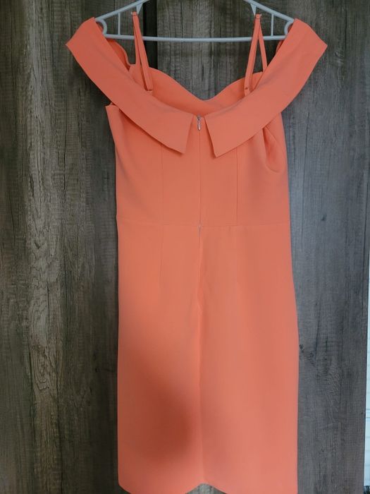 Pomarańczowa sukienka M