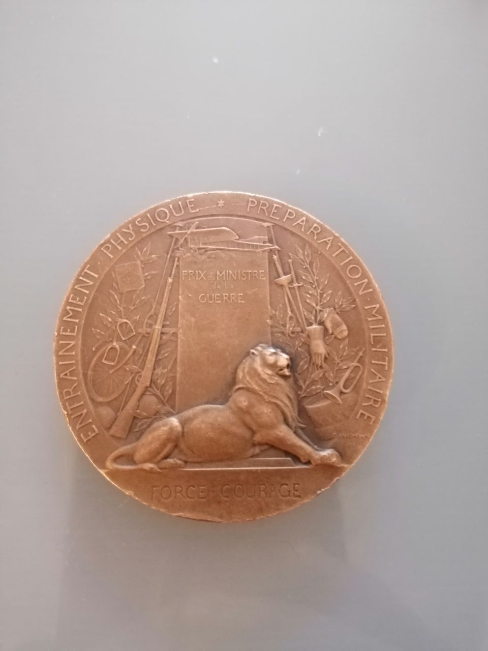 Stary medal Francja