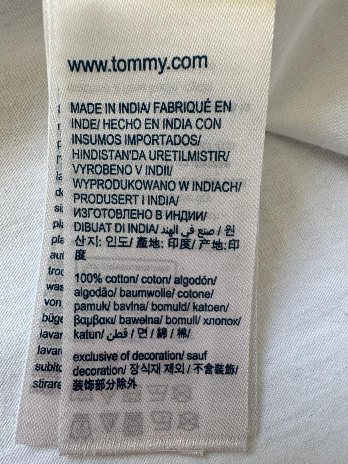 Nowa koszulka T-shirt damski TOMMY JEANS biała M