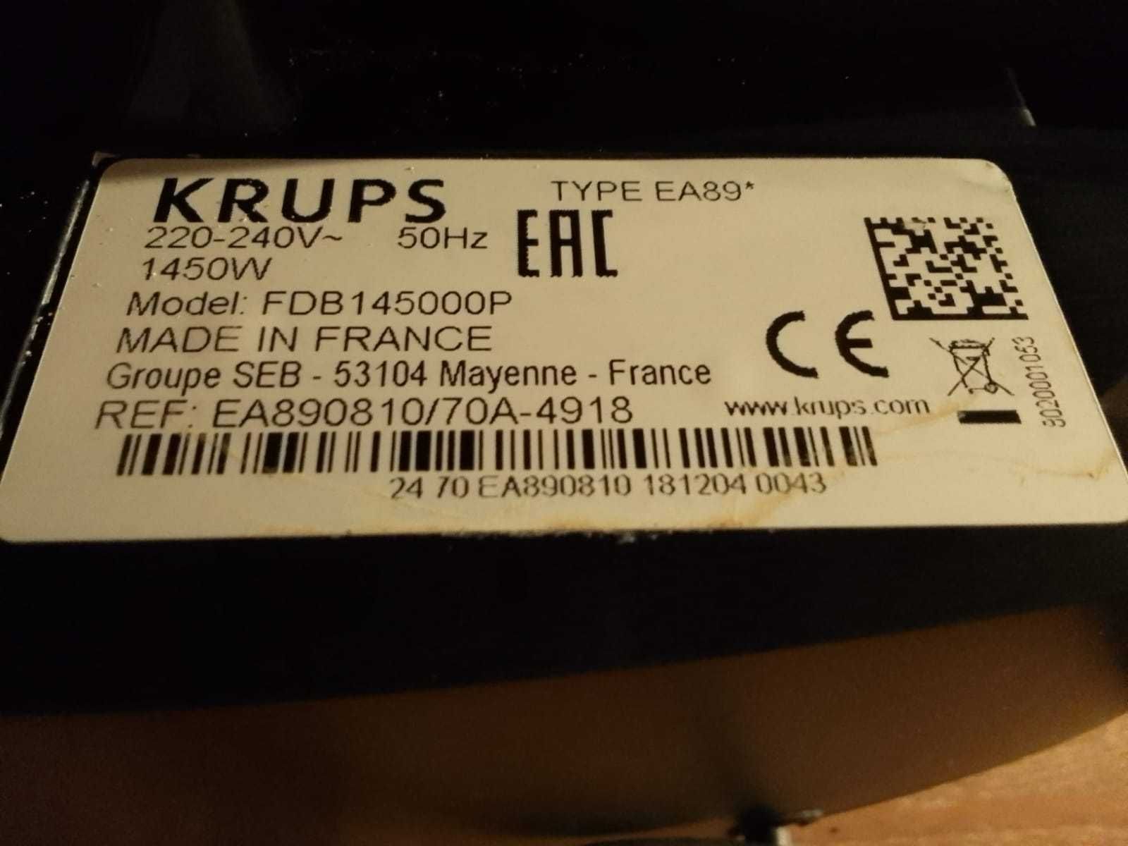 Ekspres automatyczny KRUPS EVIDENCE EA89 Zadbany WAWA