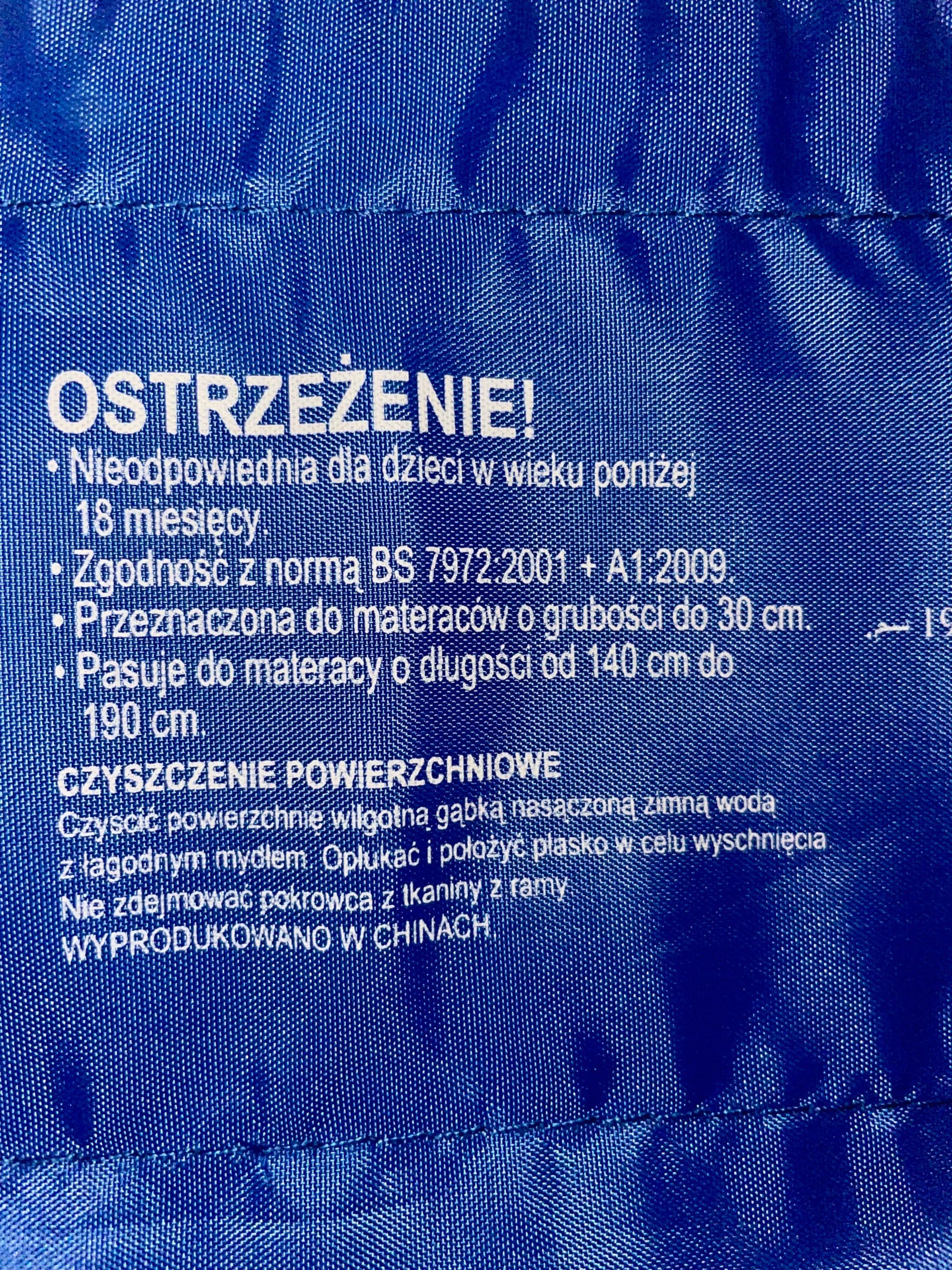 AKTUALNE Barierka ochronna na łóżko dla dzieci