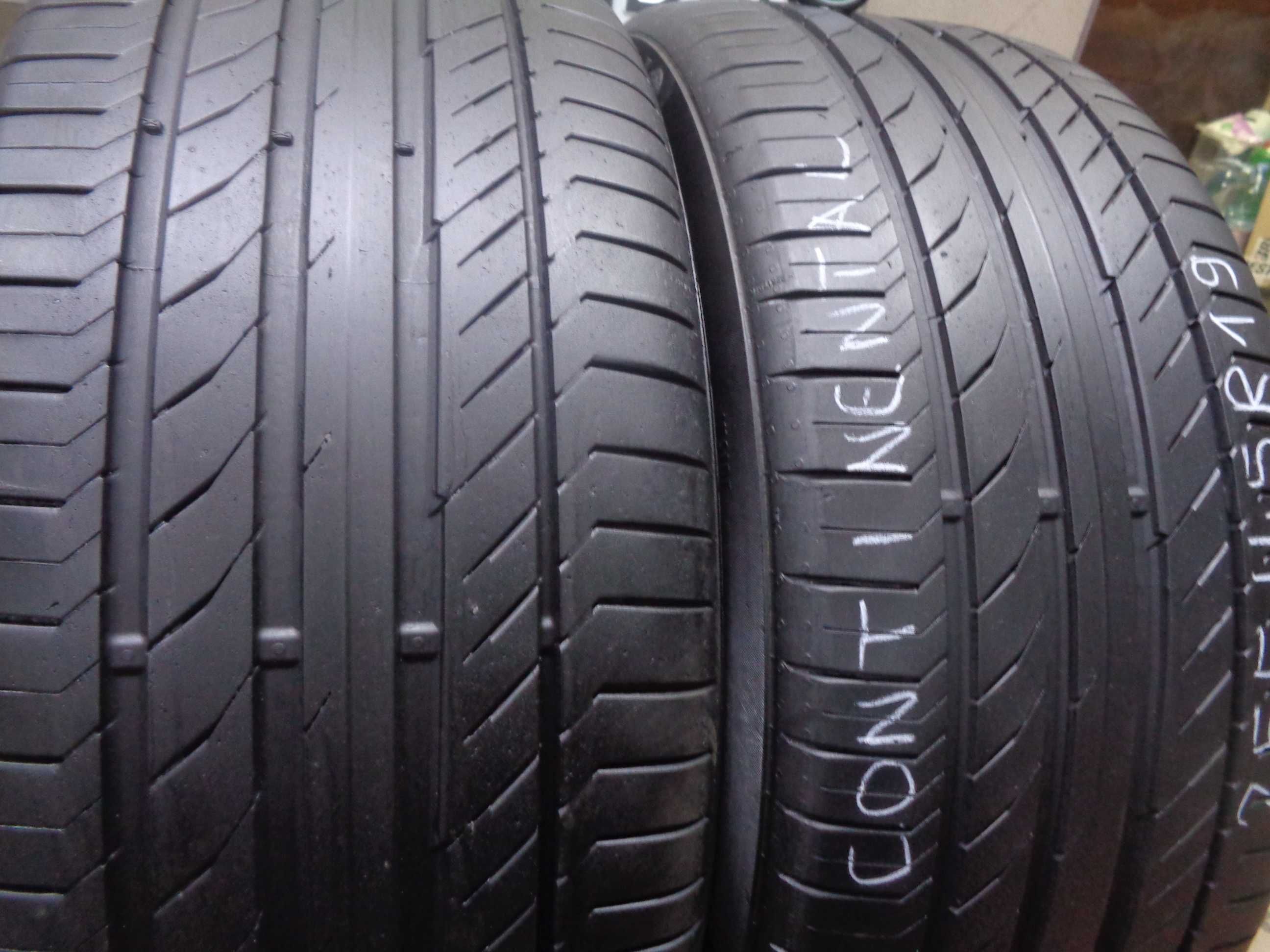 2szt. 255/45R19 Continental ContiSportContact5 , Opony Letnie
