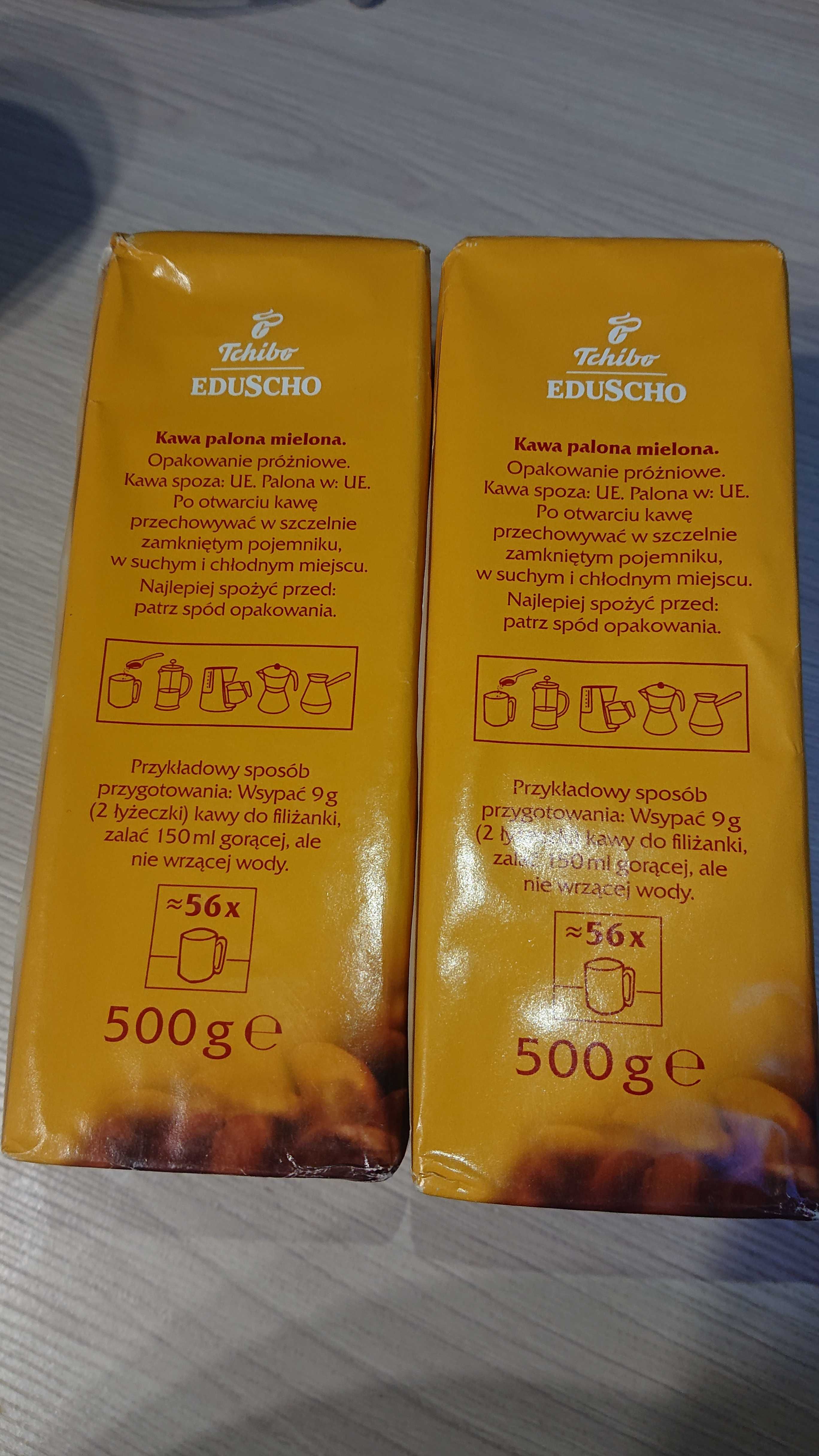 2 x Tchibo Eduscho 500g / 2 x kawa 500 g