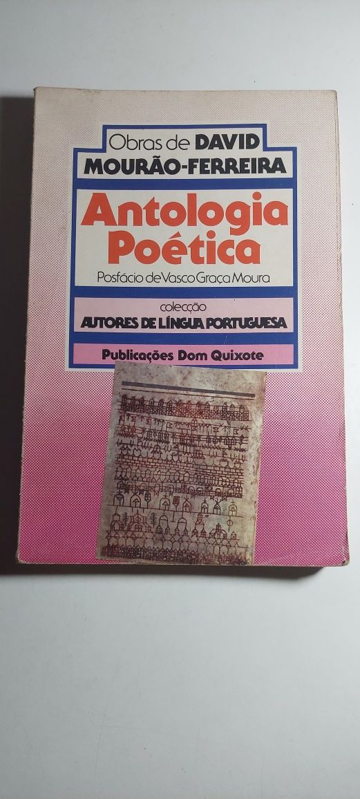 Antologia Poética, Obras de David Mourão-Ferreira