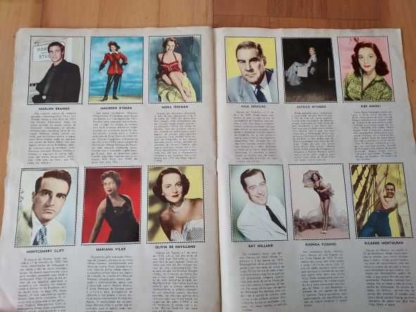 Album de cromos Artistas de Cinema - antigo