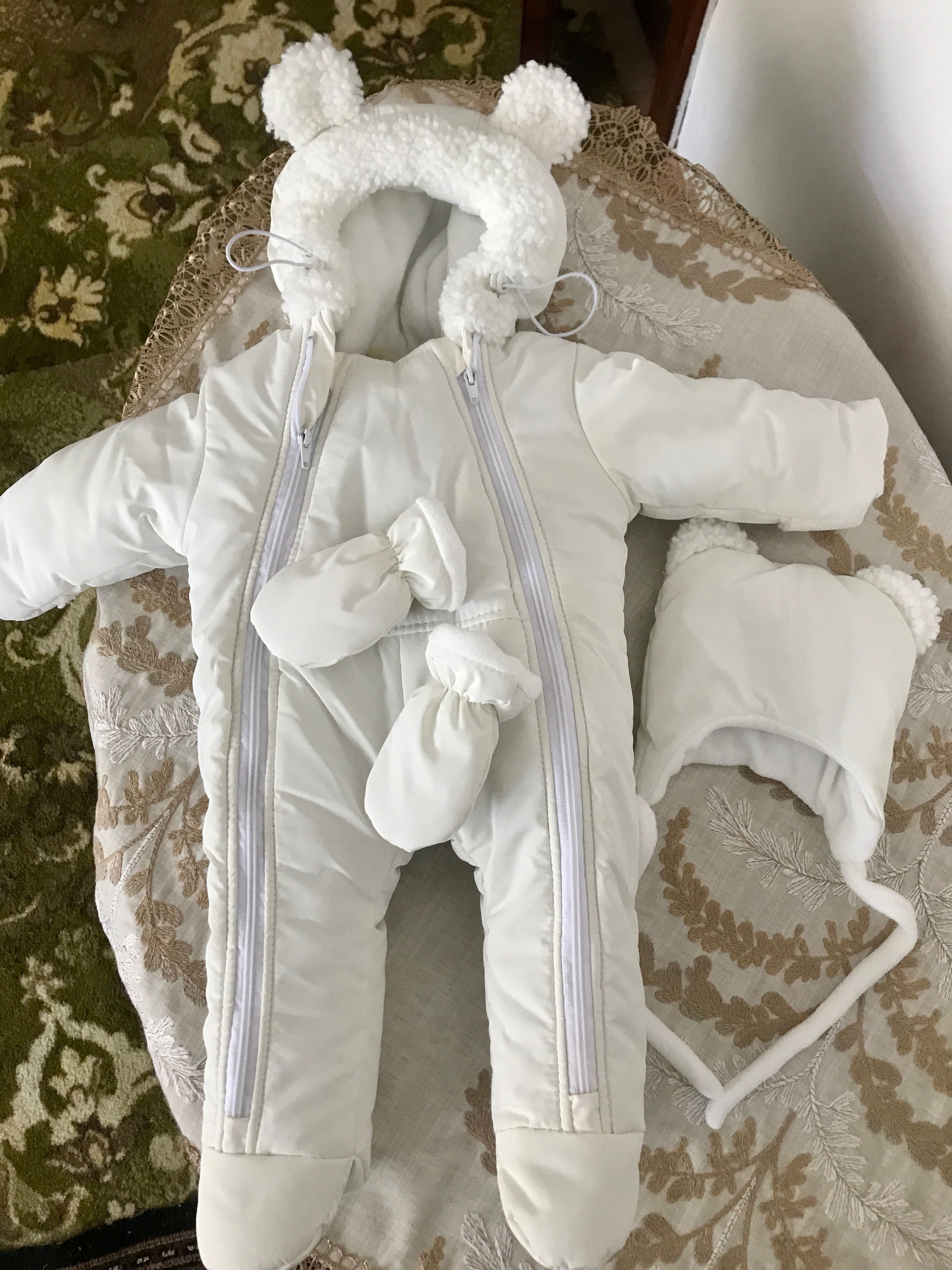 Комбінзон дитячий зимній 3-6 міс.