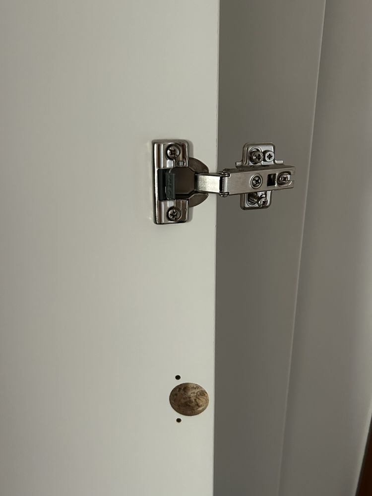 Porta IKEA Forsand c/ dobradiças