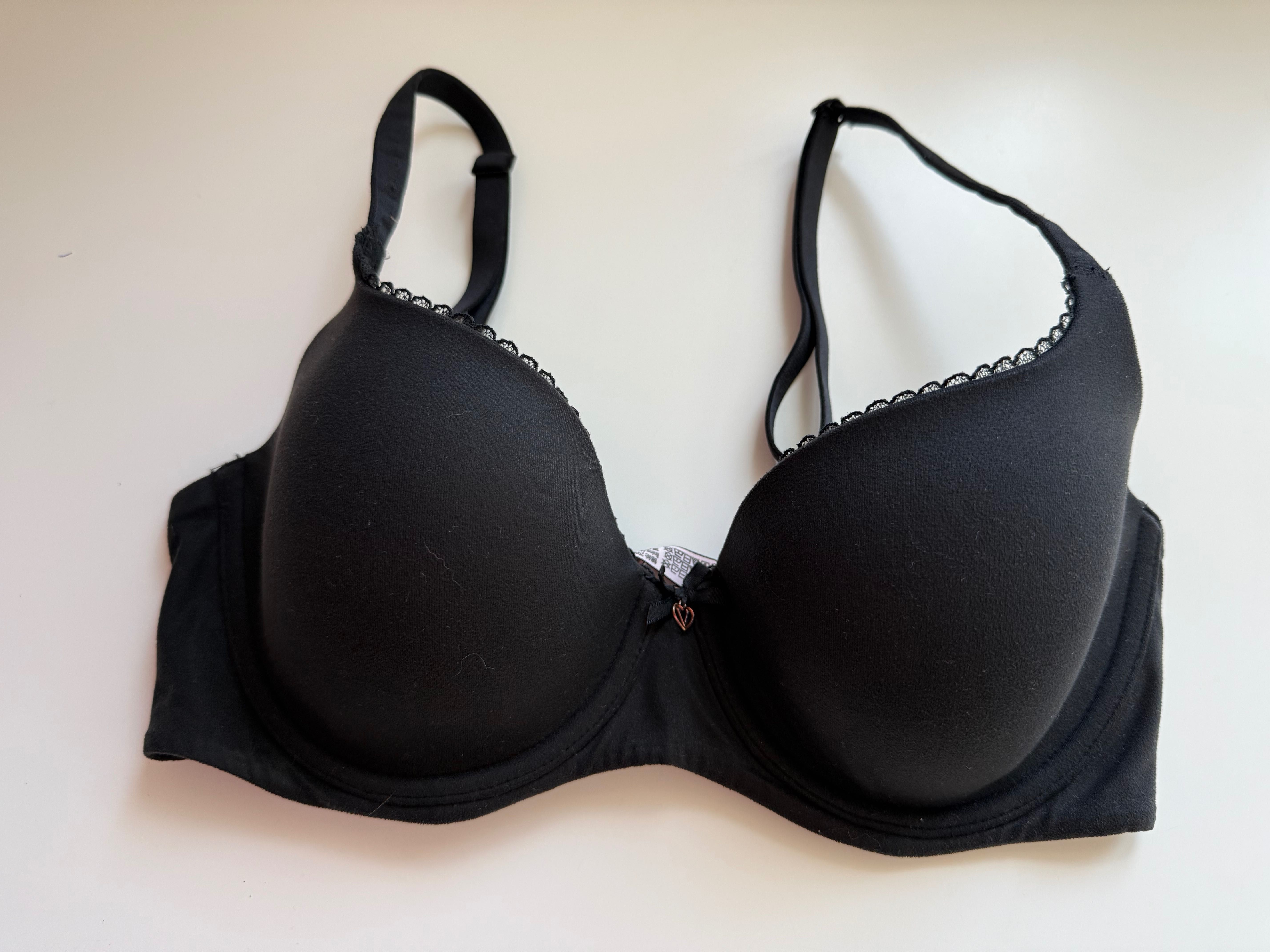 Czarny biustonosz Victoria’s Secret