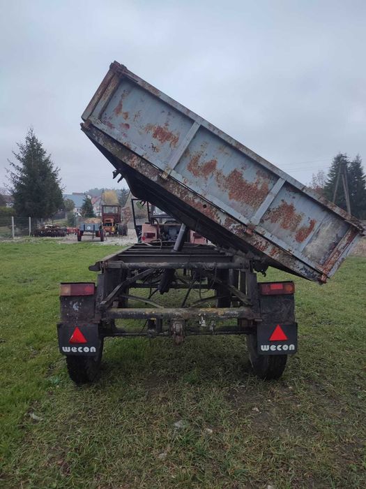 Przyczepa Autosan D47 wywrotka 3 stronna 4.5 tony