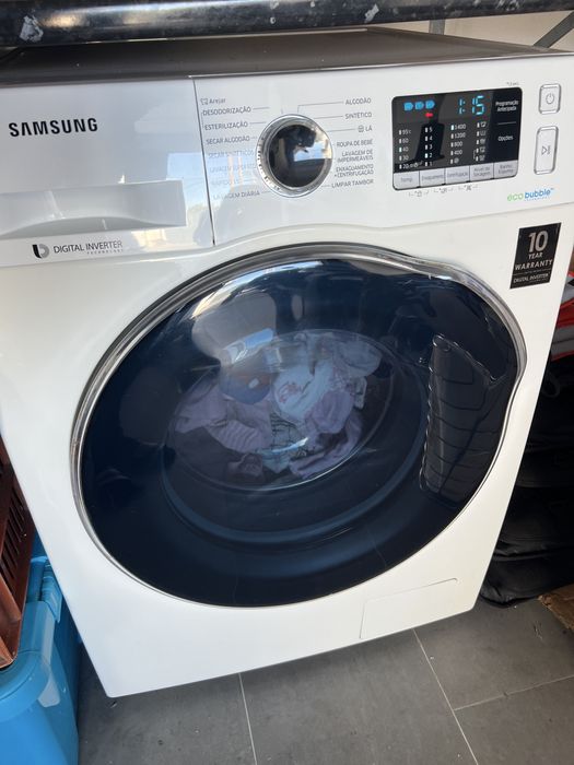 Máquina Lavar/Secar Roupa Samsung EcoBubble
