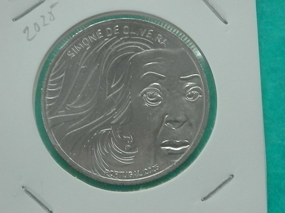 1312 - Euro: 5,00€ 2025 UNC Simone de Oliveira, por 5,60