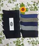 12 pares de meias,  6 preto + 6 cores sortidss