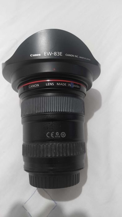 Canon EF 17-40mm f/4 L USM + Hoya Super Pro1 UV(0)