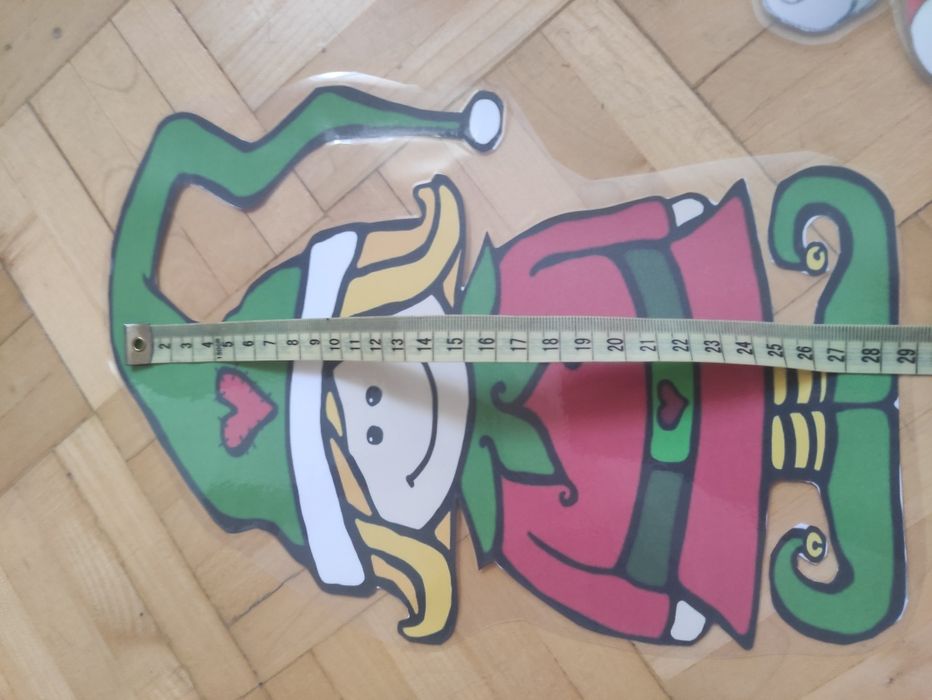 Dekoracje okienne zimowe do przedszkola, szkoły