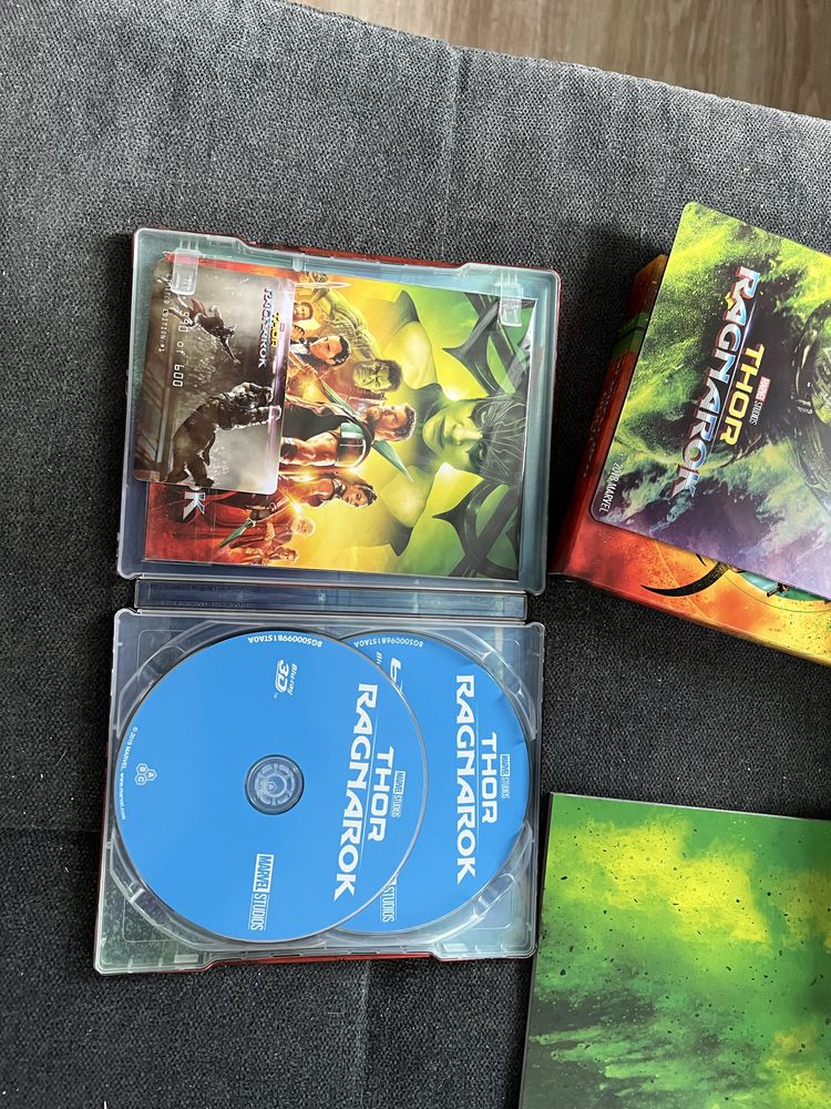Thor Ragnarok bluray 3d/bluray 2 plyty. Wydanie limitowane Filmarena